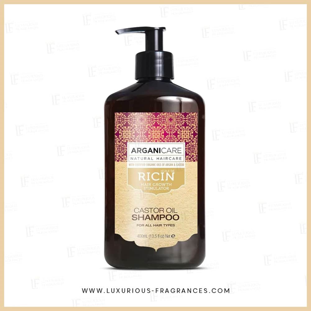 Shampoing accélérateur de croissance ricin 400ml - Arganicare