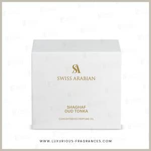 doboz Shaghaf Oud Tonka illóolaj 12ml - svájci arab