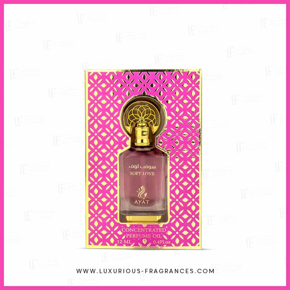 boite Huile parfumée Soft Love 12ml - Ayat Perfumes