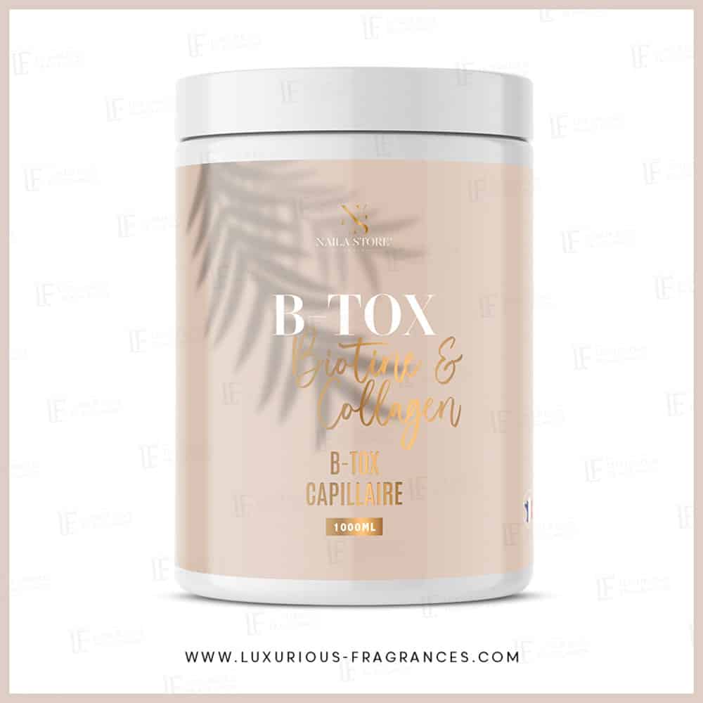 B-tox capillaire biotine et collagène 1000ml - Naila Store Paris