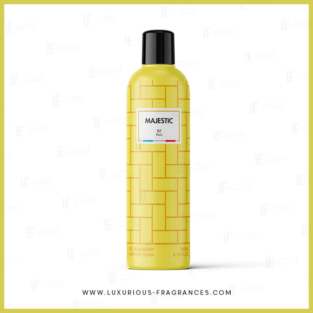 Gel douche moussant Majestic 200ml - RP Paris