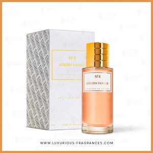 Eau de parfum Golden vanille n°4 - Note 33