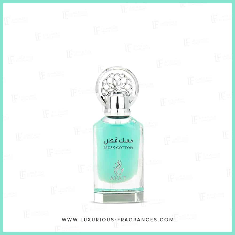 Huile parfum&eacute;e Musk Cotton 12ml - Ayat Perfumes
