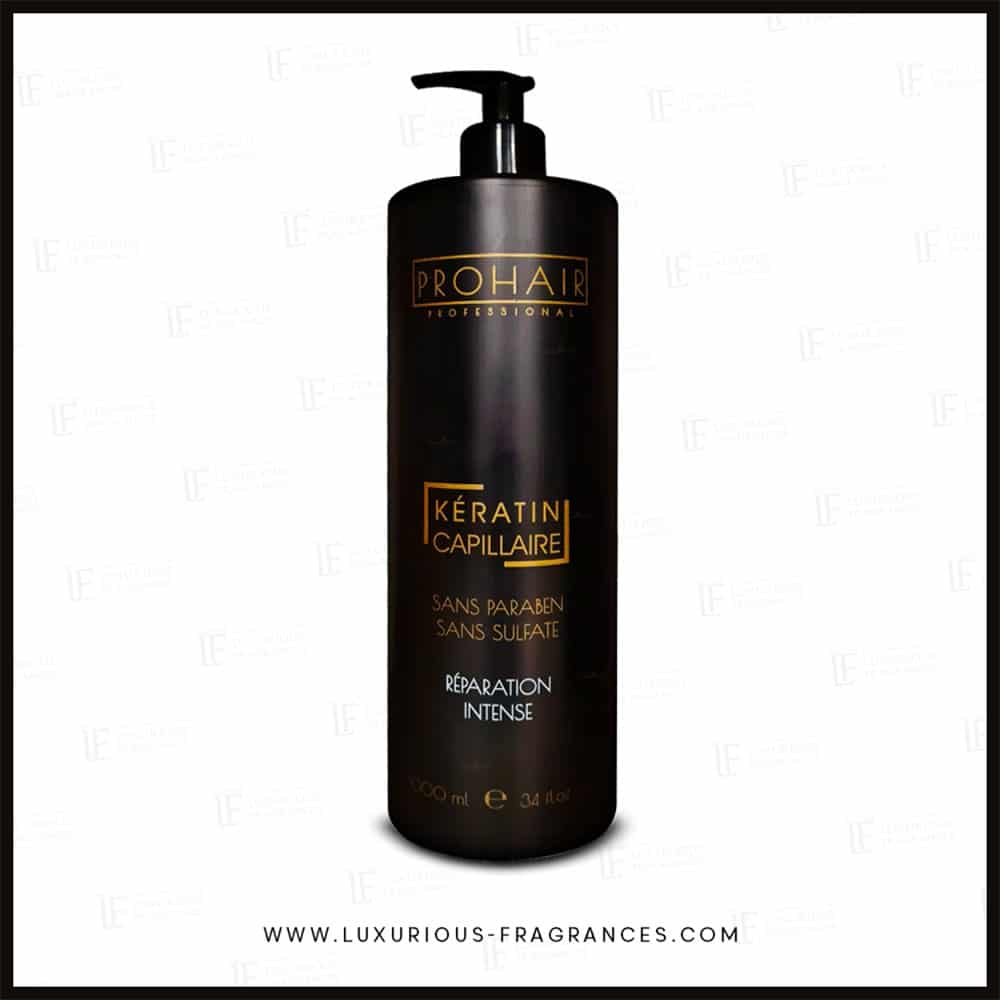 Shampoing masque r&eacute;paration Intense &agrave; la k&eacute;ratine 1000ml - ProHair Professionnal