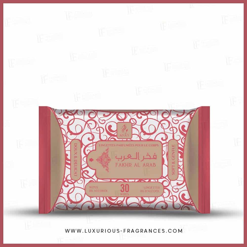 30 lingettes parfumées Fakhr Al Arab - Ayat Perfumes
