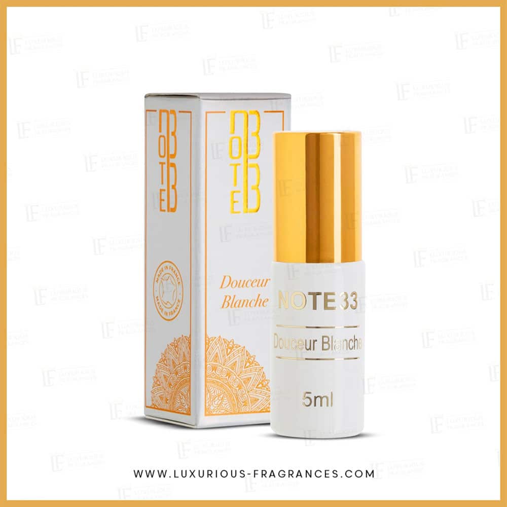 Douceur Blanche | Extrait de parfum 5ml (Roll-on) | Note 33
