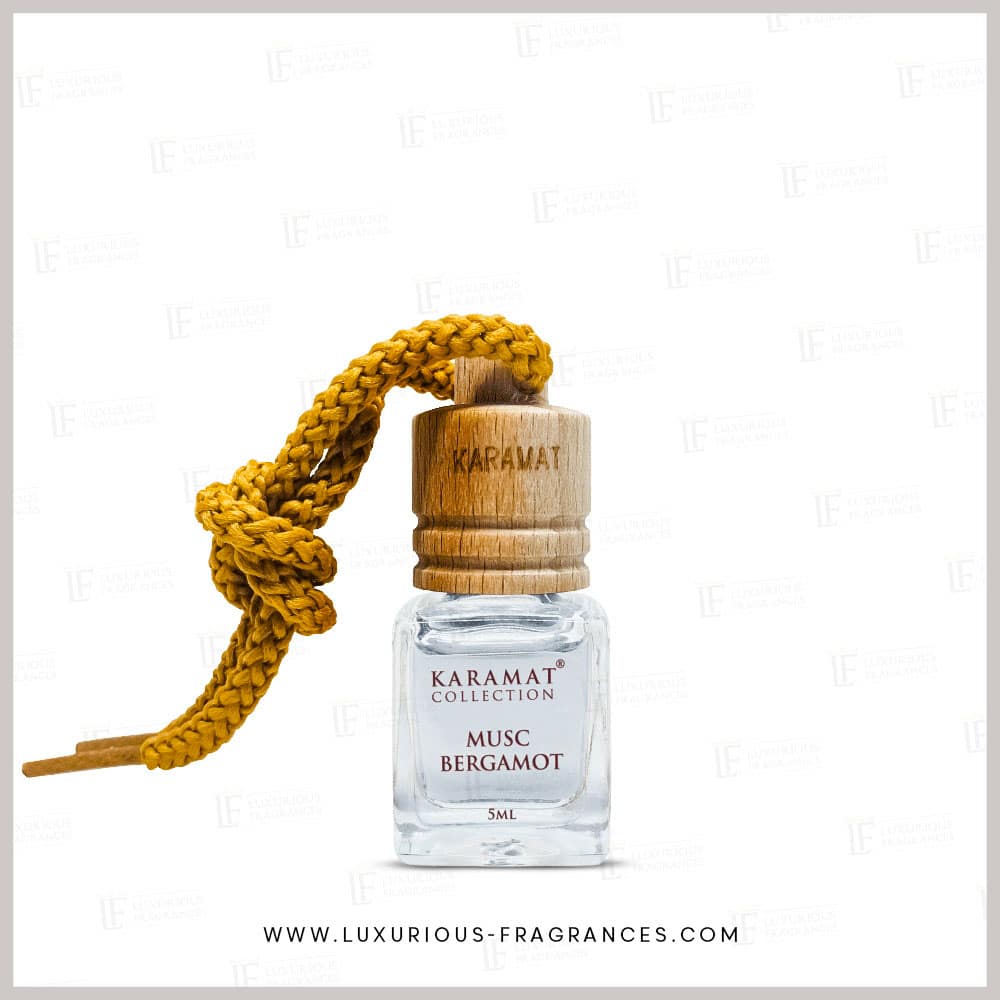 Parfum voiture Musc bergamot 5ml - Karamat Collection