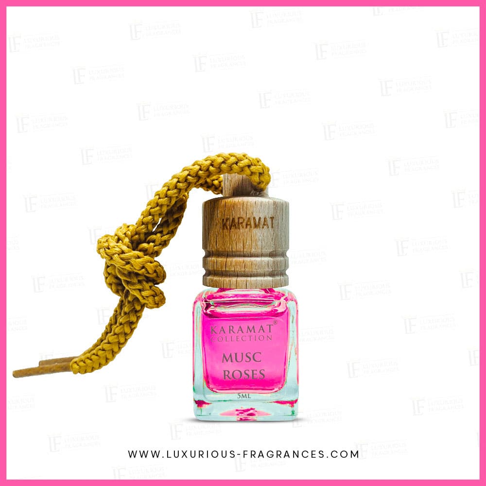Parfum voiture Musc roses