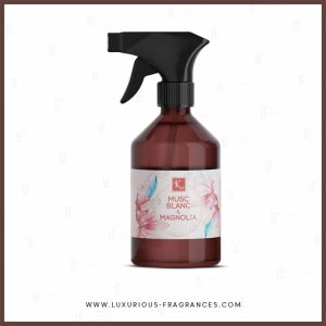 Spray textile Musc blanc & Magnolia 500ml - Karamat Collection