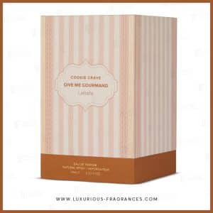 boite Cookie Crave (Give Me Gourmand) de Lattafa - Eau de parfum féminine croustillante - 75 ml