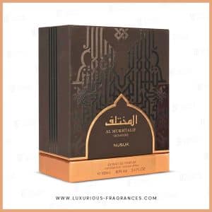 boite Al Mukhtalif Signature - Extrait de parfum masculin intense – 100 ml