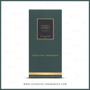 boite Vanilla Exotica de Jean Couturier Paris - Eau de parfum mixte gourmande - 100 ml