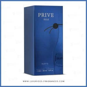boite Prive Blue de Riiffs - Eau de parfum masculine mystérieuse - 100 ml
