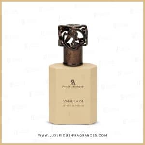 Vanilla 01 de Swiss Arabian - Extrait de parfum féminin irrésistible - 50 ml