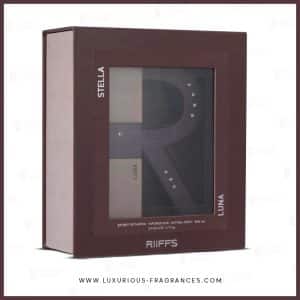 Caixa R Luna & R Stella de Riiffs - Extratos de perfume feminino - 2 x 50 ml