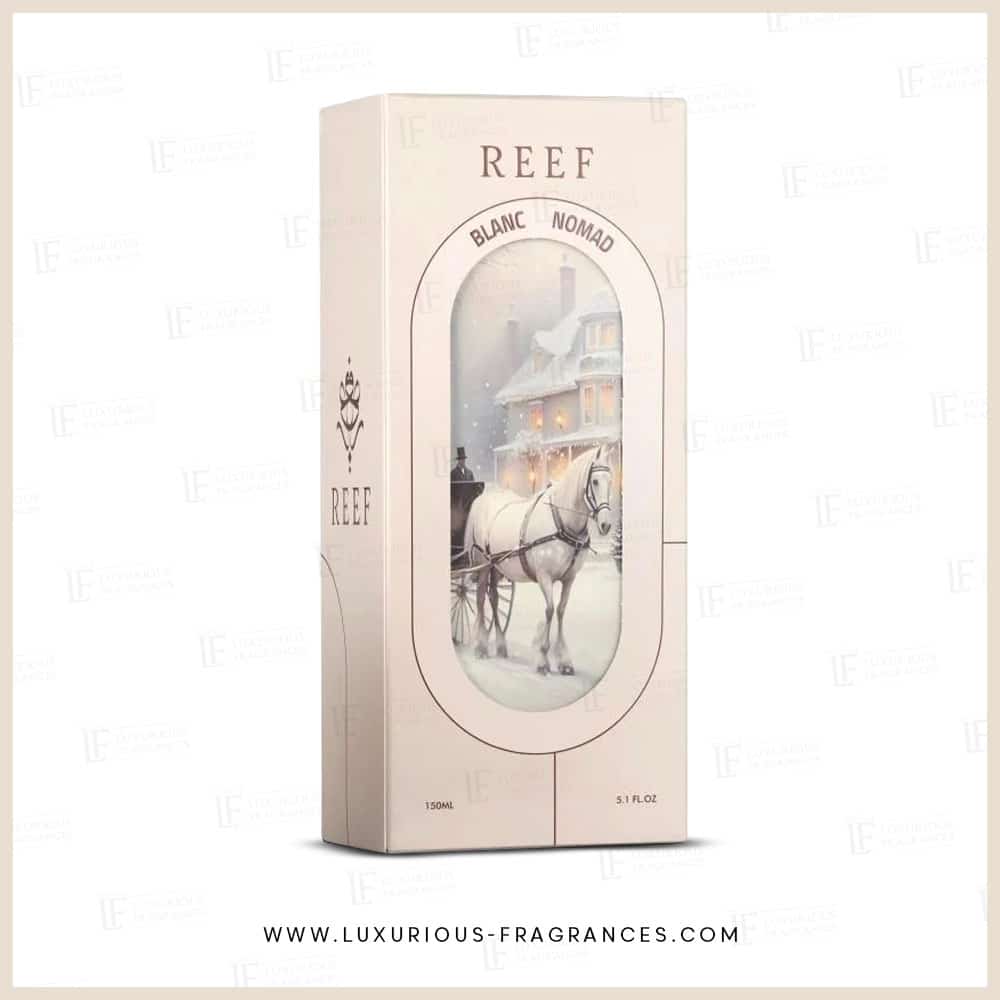boite Blanc Nomad de Reef Perfumes - Eau de parfum mixte - 150 ml