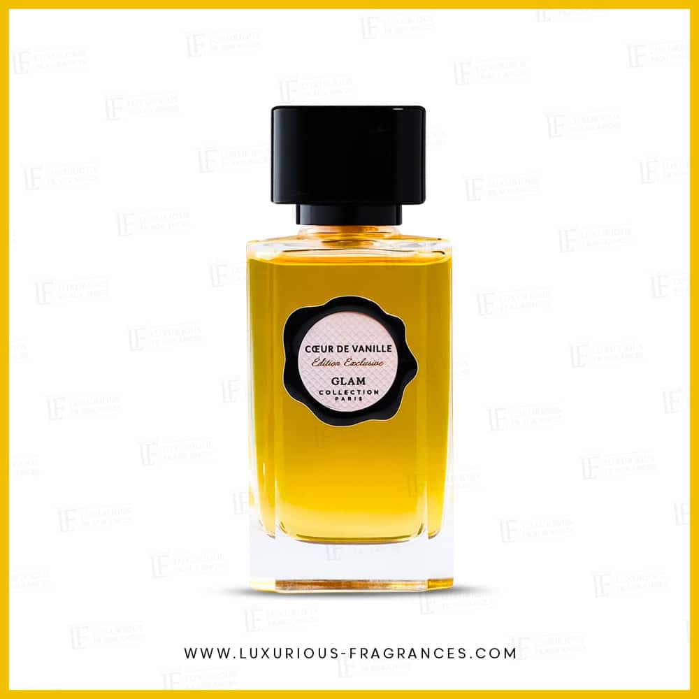 Coeur de vanille – Extrait de parfum de niche mixte 100 ml – Glam Collection Paris