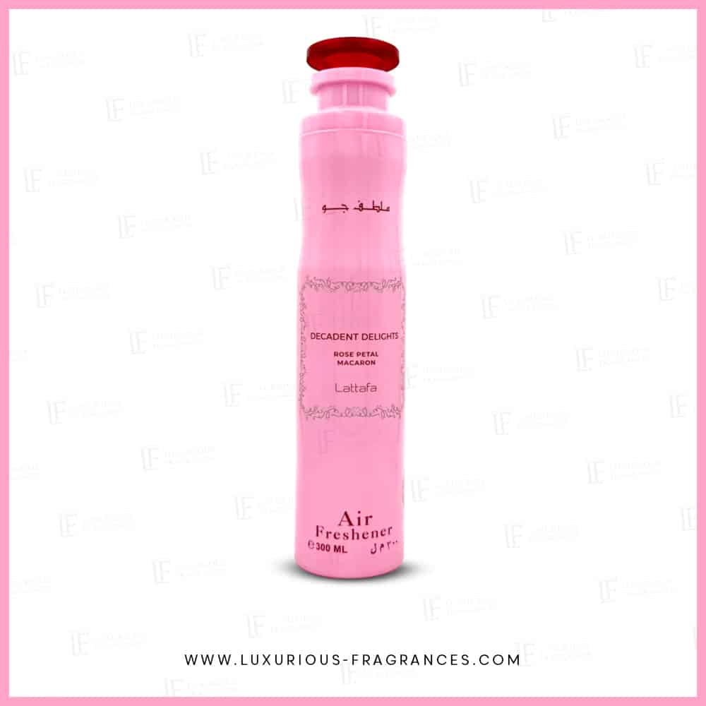 Air freshener Raspery Macaron (Decadent Delights) 300ml - Lattafa