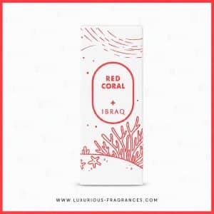 Caixa Red Coral de Ibrahim Al Qurashi (Ibraq) - Extrato de perfume de nicho unissexo - 100 ml