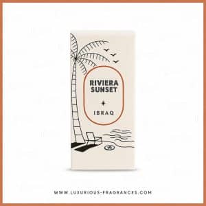 Caixa Riviera Sunset de Ibrahim Al Qurashi (Ibraq) - Extrato de perfume de nicho unissexo - 100 ml