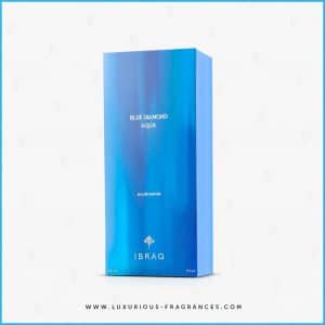 Confezione Blue Diamond Aqua di Ibrahim Al Qurashi (Ibraq) - Eau de parfum di nicchia unisex - 150 ml