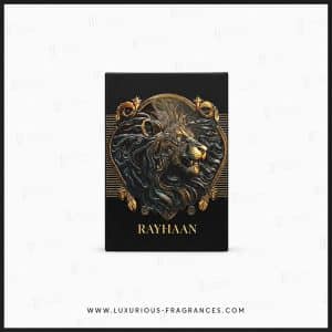 Krabička Lion od Rayhaan Perfumes – neodolateľná pánska parfémová voda – 100 ml