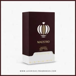 Krabička Maestro od Gulf Orchid – neodolateľná unisexová parfémová voda – 100 ml