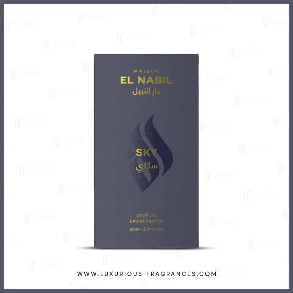 boite Sky de Maison El Nabil - Eau de parfum féminine élégante - 65 ml