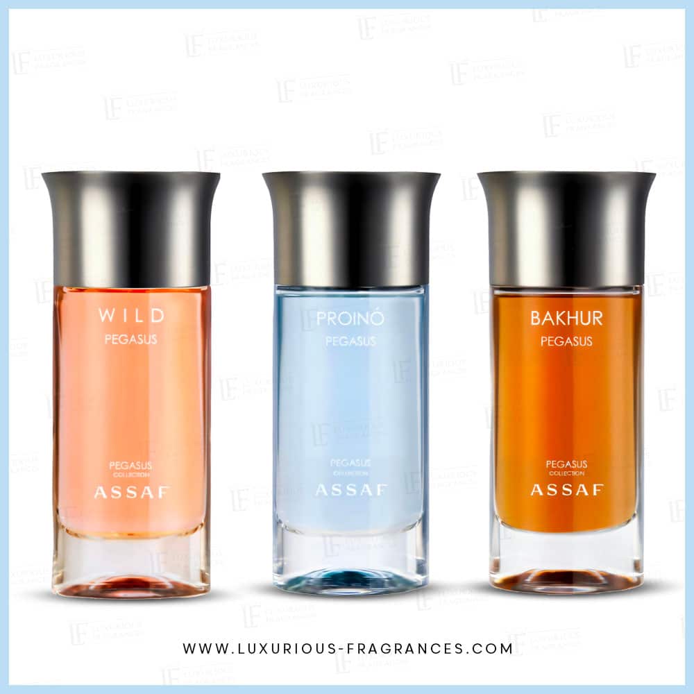 Coffret Pegasus Karim Benzemar de Assaf – Eaux de parfum mixtes – 3 x 100 ml