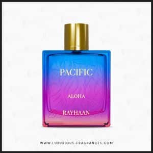 Pacific Aloha a Rayhaan Perfumes-tól – ragyogó, nemek közötti parfüm – 100 ml