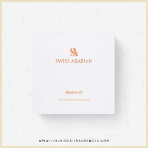 boite Huile parfumée Musk 07 12ml - Swiss Arabian