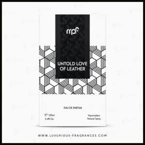My Perfumes „Untold Love of Leather” doboz – férfi bőrillatú parfüm – 100 ml