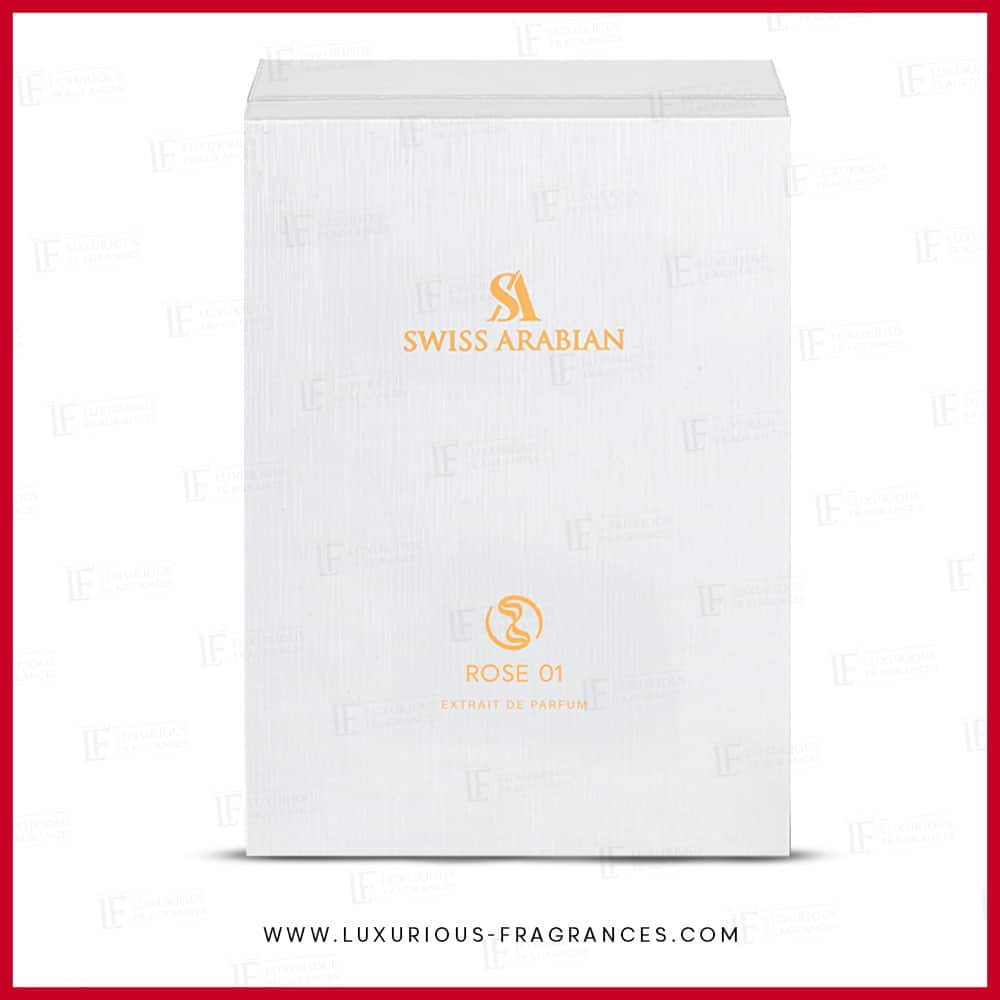 boite Rose 01 de Swiss Arabian - Extrait de parfum mixte musqué - 50 ml