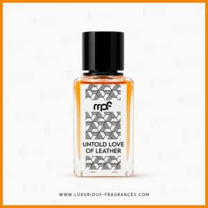Untold Love of Leather a My Perfumes-tól – Férfi bőrillatú parfüm – 100 ml