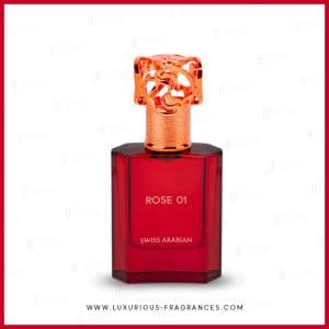 Rose 01 de Swiss Arabian - Extrait de parfum mixte musqu&eacute; - 50 ml