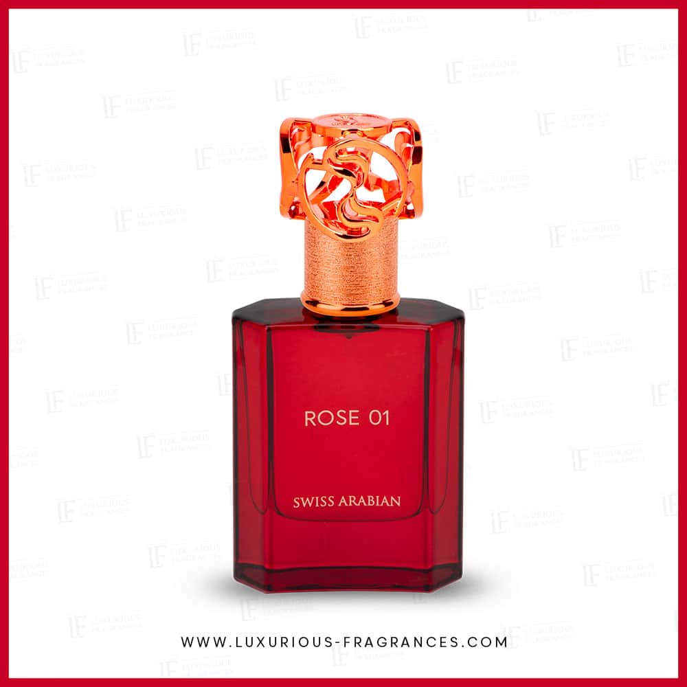 Rose 01 de Swiss Arabian - Extrait de parfum mixte musqué - 50 ml