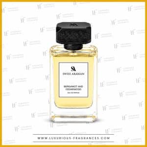 Flakon „Bergamot and Cedarwood“ von Swiss Arabian, Eau de Parfum für Herren, 100 ml