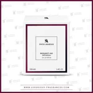 Geschenkset „Bergamot and Patchouli“ von Swiss Arabian, Eau de Parfum für Herren, 100 ml