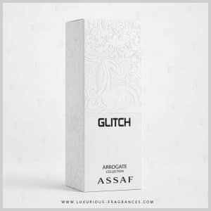 balení Glitch (Arrogate Collection) od Assaf – parfémová voda pro muže i ženy – 150 ml