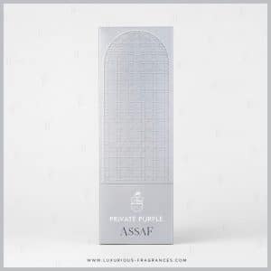 balení Private Purple od Assaf – parfémová voda pro muže i ženy – 200 ml