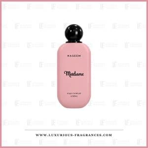 Madame de Naseem, lyserød flaske i stenform, alkoholfri parfume til kvinder, 100 ml