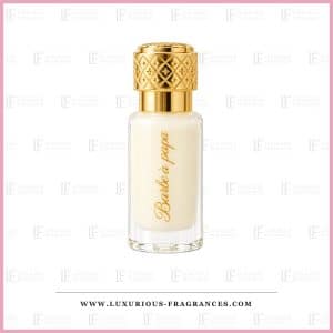 Flakon med „Musc Tahara Barbe à Papa“ fra Dubai Flower, alkoholfri moskus, 12 ml