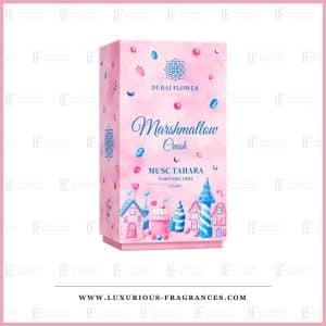 Tahara Marshmallow Crush-moskus-sæt fra Dubai Flower, alkoholfri moskus, 12 ml