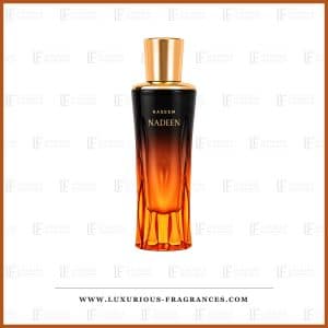 Nadeen fra Naseem-flakon, alkoholfri eau de parfum til både mænd og kvinder, 80 ml, i sort og orange nuancer