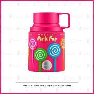 Butelka Odyssey Pink Pop Armaf – woda perfumowana 100 ml, kolor fuksja, lizaki