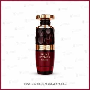 Bordeauxroter, gehämmerter Flakon „Prune Hypnos Extradose“ von French Avenue, Parfümextrakt für Damen und Herren, 100 ml