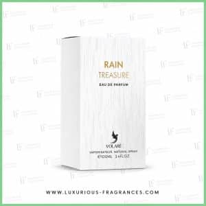Geschenkset „Rain Treasure“ von Volare, Eau de Parfum für Damen und Herren, 100 ml
