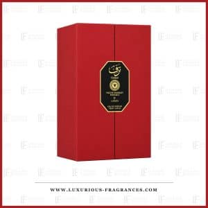 Coffret rouge de Taraf de Niche Emarati Perfumes, eau de parfum feminine 100 ml