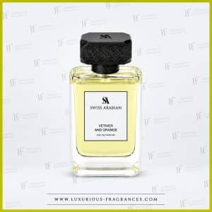 Flakon „Vetiver and Orange“ von Swiss Arabian, Eau de Parfum für Damen und Herren, 100 ml