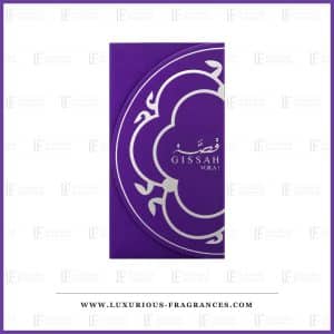 Voila Gissah Eau de Parfum 200 ml Geschenkset in Violett und Silber